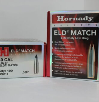 Пули Hornady ELD-Match .30cal/155 gr.